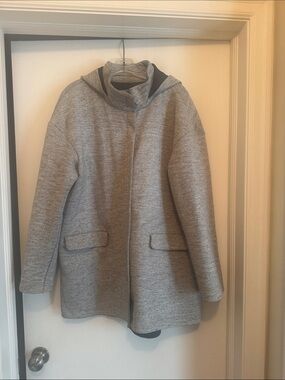 Lululemon Women's Gray Hooded Coat
